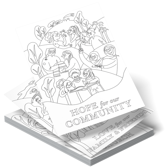 Colouring pages sample