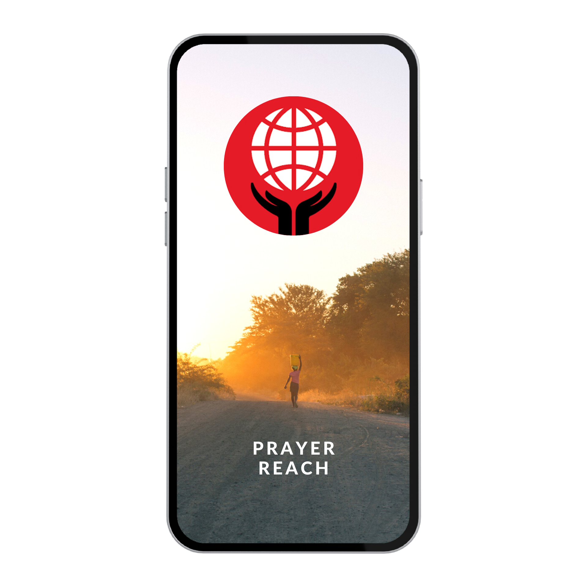 Prayer Reach App mockup 2