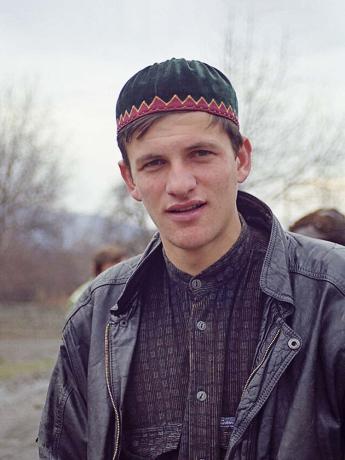 Portrait of a man in North Caucasus
