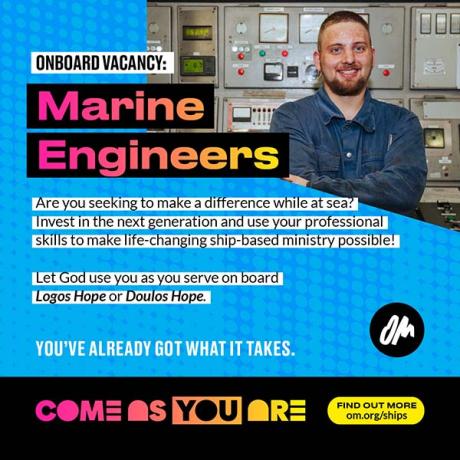 Marine Engineers Blue