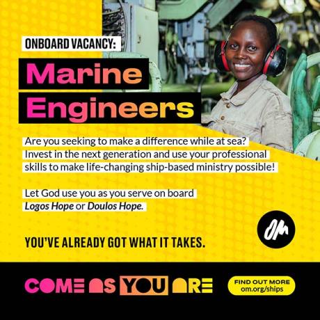 Marine Engineers Yellow