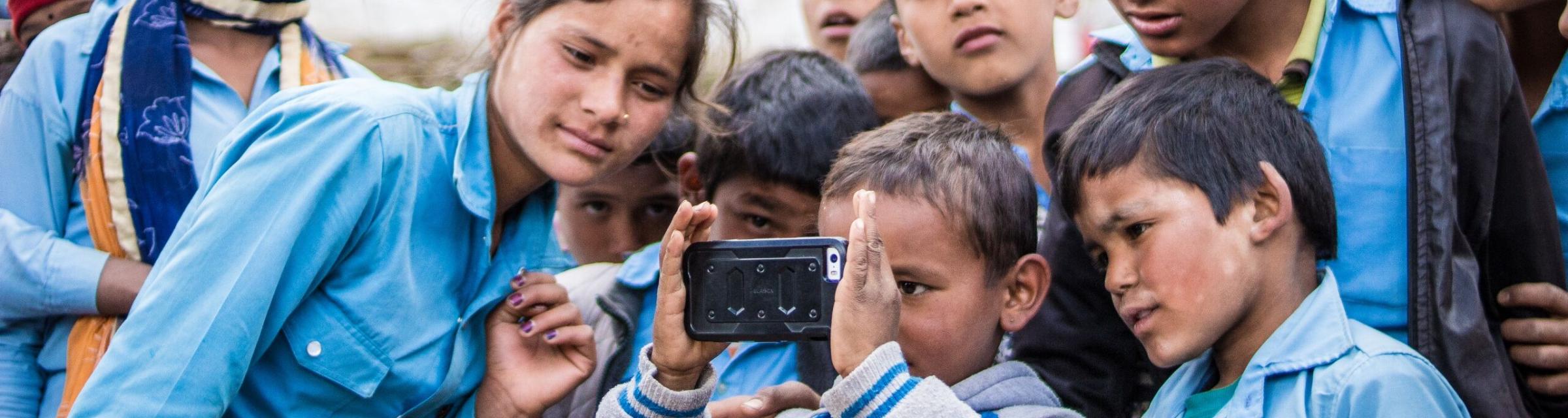 The use of cellphones is increasing, even in remote areas. This has also provided new ministry platforms to reach people with God's Word and discipleship materials. OM teams use the distribution of SD cards with Christian resources and the New Testament o