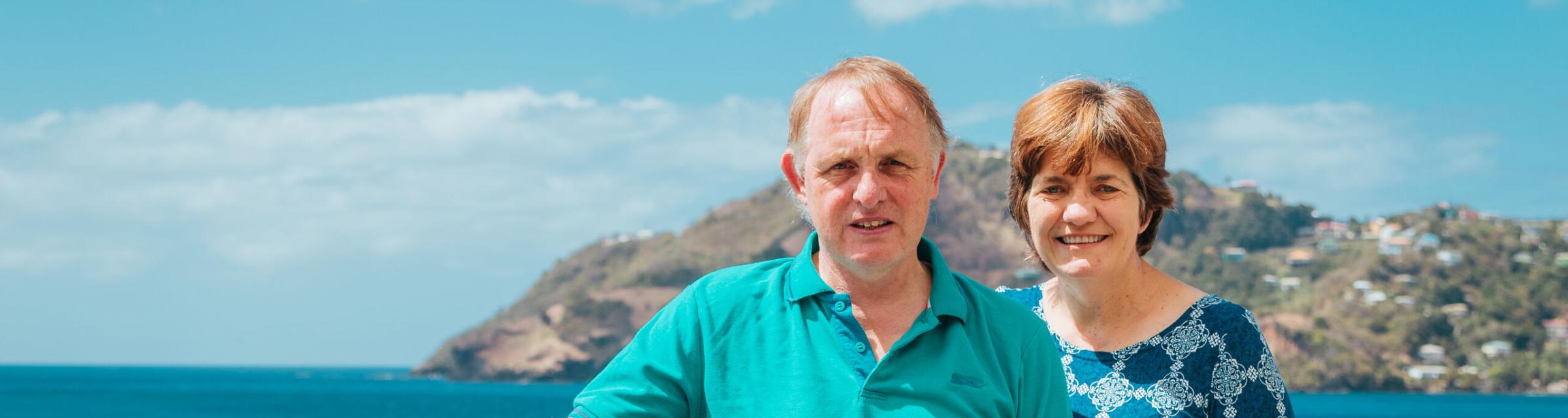 Kingstown, Saint Vincent and the Grenadines :: David and Jan Arrowsmith (UK) are developing an adult education resource.