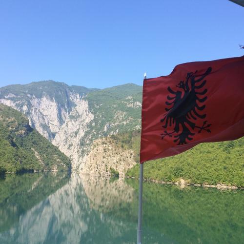 The participants of Journey to the North (a travelling discipleship ministry) experienced this beauty from a ferry after ministering with two local churches in northern Albania.