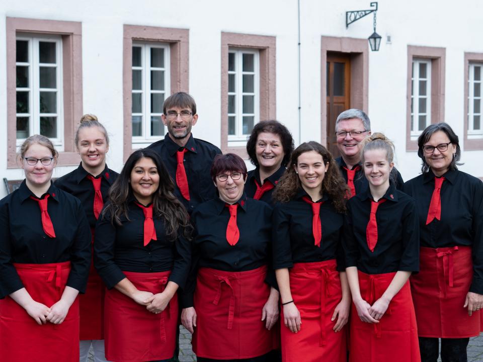 Team des Gästehaus der OM-Deetken-Mühle