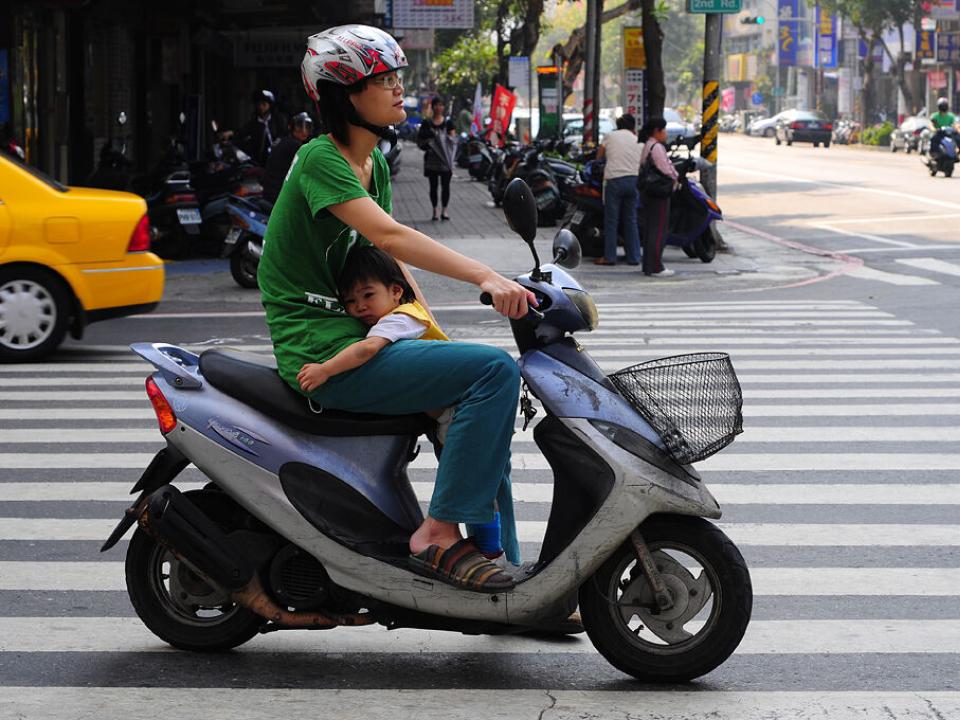 Kaohsiung, Taiwan :: Motorbicycles are one of the main means of transportation in Kaohsiung.