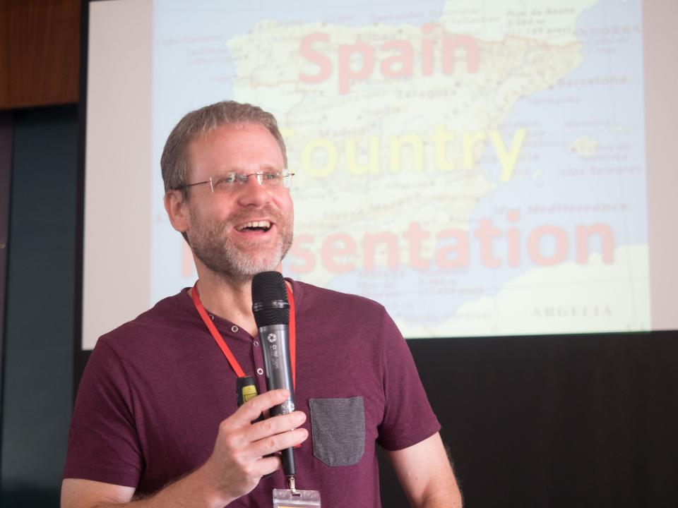 Missionary David Rhoton shares about the situation and needs of Spain, at Transform 2017.