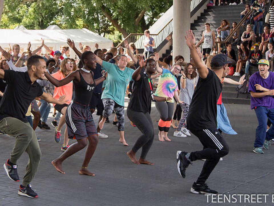 In the afternoons, teens had the chance to take part in several workshops and seminars. One of the more popular options were the dance workshops