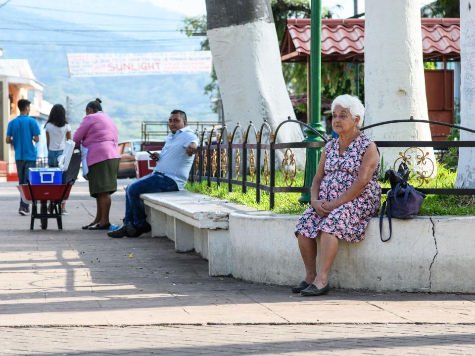 People in Latin America enjoy spending time the afternoon at near by parks.  Photo by Garrett N