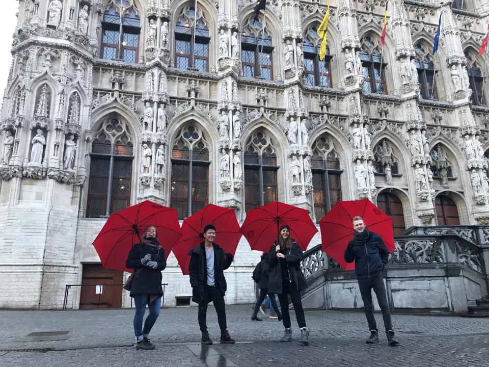 A MDT Love Europe team in Belgium