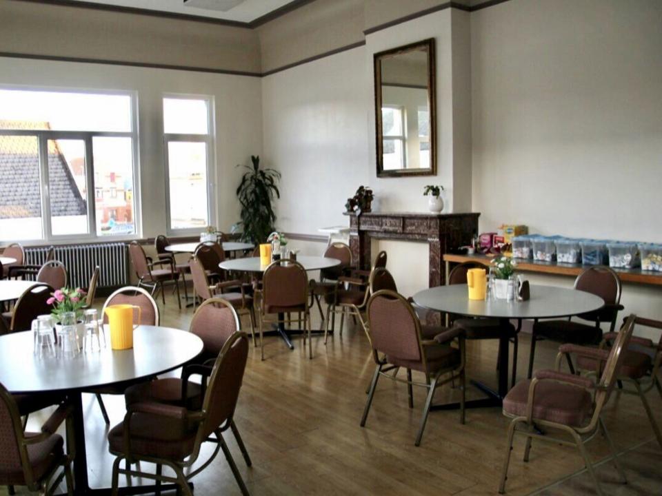 ZavCentre's dining room at OM in Belgium.
