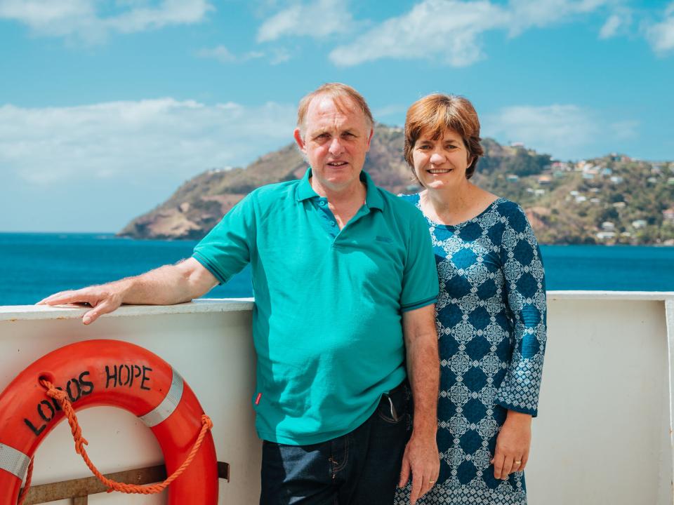 Kingstown, Saint Vincent and the Grenadines :: David and Jan Arrowsmith (UK) are developing an adult education resource.