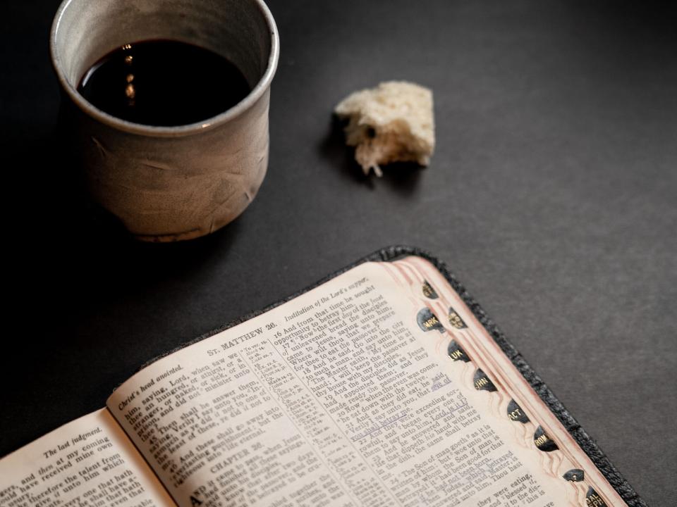 "For I received from the Lord what I also delivered to you, that the Lord Jesus on the night when he was betrayed took bread, and when he had given thanks, he broke it, and said, "This is my body which is for you. Do this in remembrance of me." In the sam