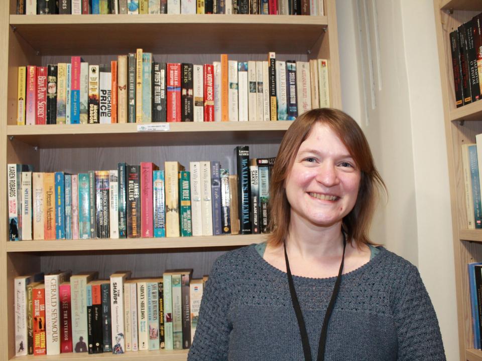 Rosie Hooton manages a bookshop in Athens, Greece, providing employment and practical discipleship.