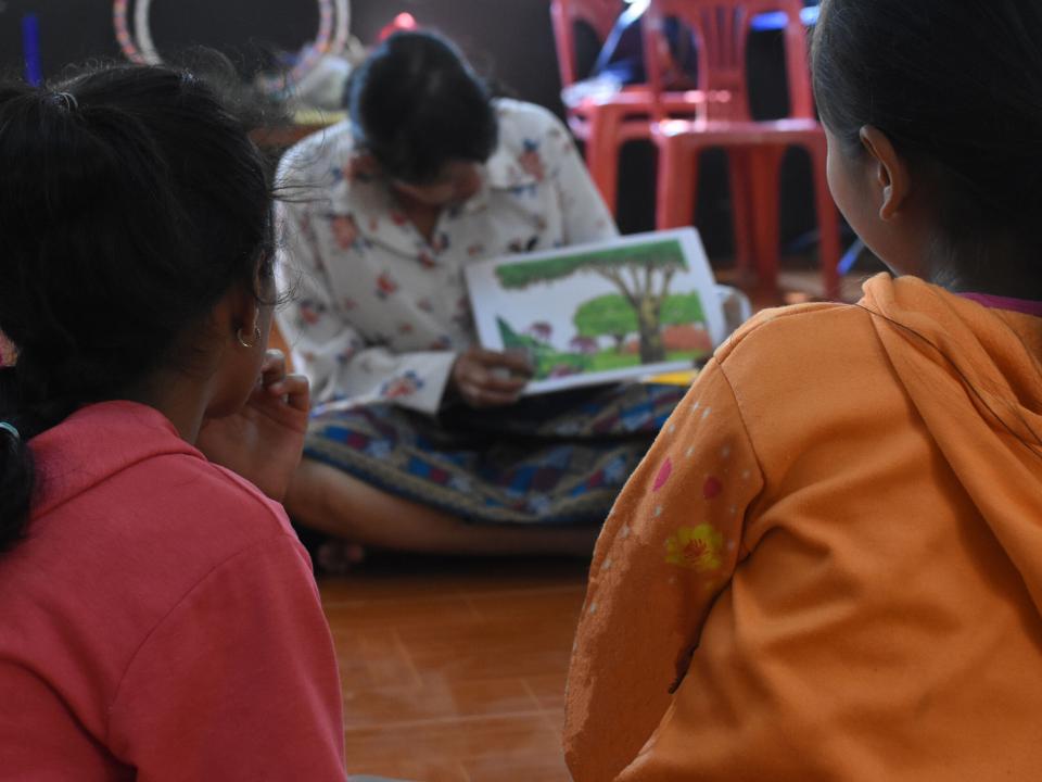 Life in South East Asia is full of color. OM continues to partner with local churches in a variety of ways, including Sunday School classes and children's ministries like the one pictured here. Photo by Ellyn Schellenberg.
