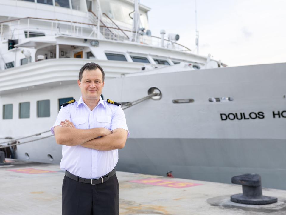 Penang, Malaysia :: Vladimir (Russia) serves on board as chief engineer.