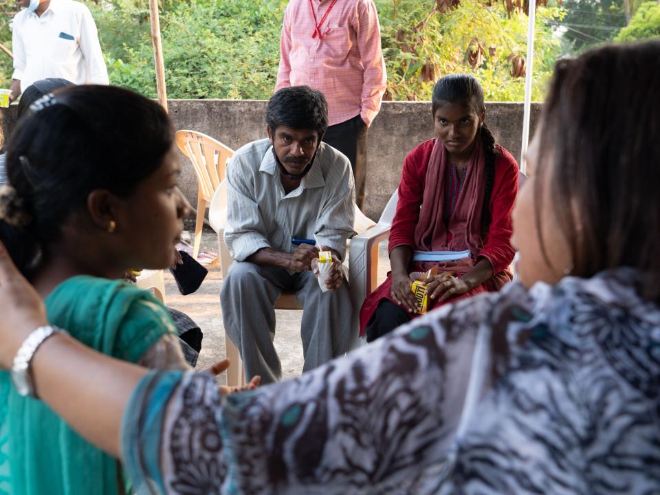 OM's ministry, AidsLink, provides care and support for people around the globe who are living with HIV. Photo by Ellyn Schellenberg.