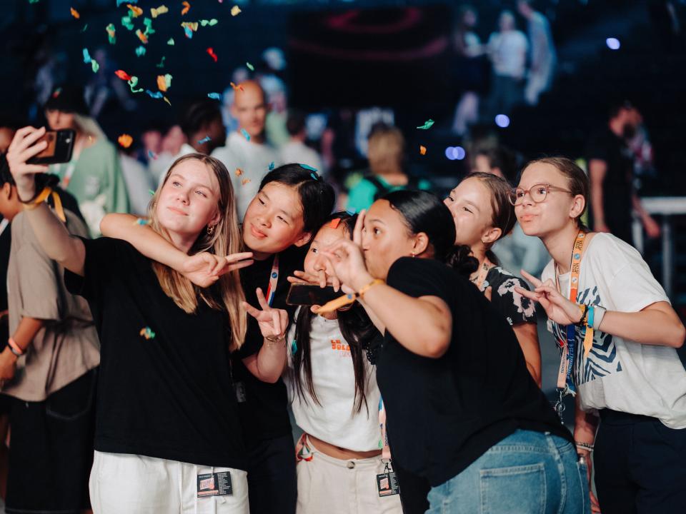 Mainhall Meetings at TeenStreet Europe in Offenburg, Germany. Photo by TeenStreet Europe