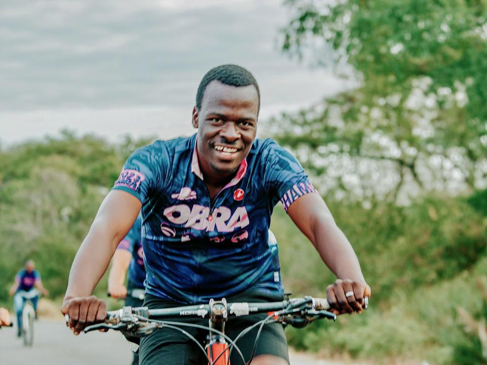 Ride to Transform Malawi outreach reaching out to Yao Muslim community. Photo by Chris Zuze