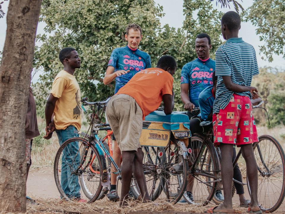 Ride to Transform Malawi outreach reaching out to Yao Muslim community.
