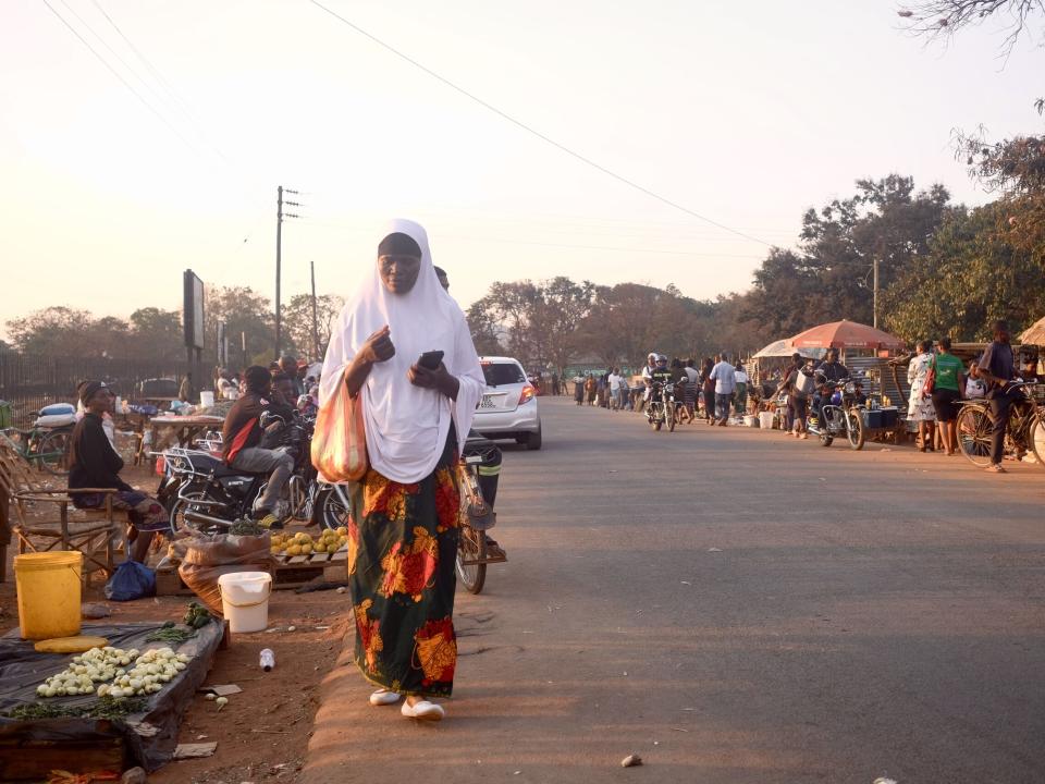 Muslim people Zambia. Photo by Till Heinrichson