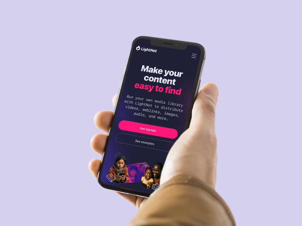 “I love writing code – but what excites me even more is seeing it used to share Jesus with people who've rarely heard of Him.” – Simon, MediaWorks software developer

Many ministries struggle to share media content effectively. LightNet makes it easy to r