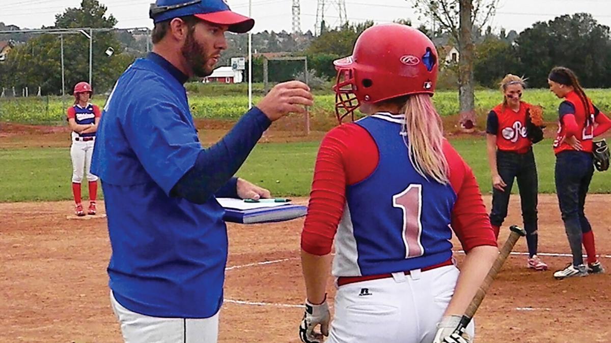 OMer Patrick coaches softball players as part of OM Hungary’s sports ministry.