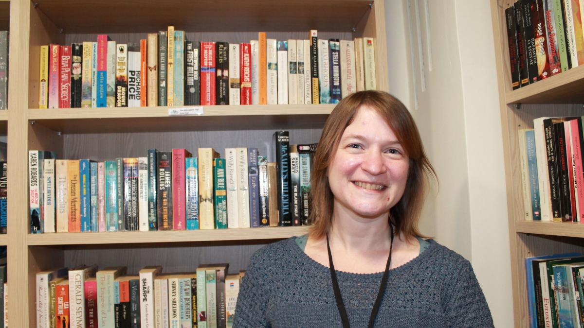Rosie Hooton manages a bookshop in Athens, Greece, providing employment and practical discipleship.