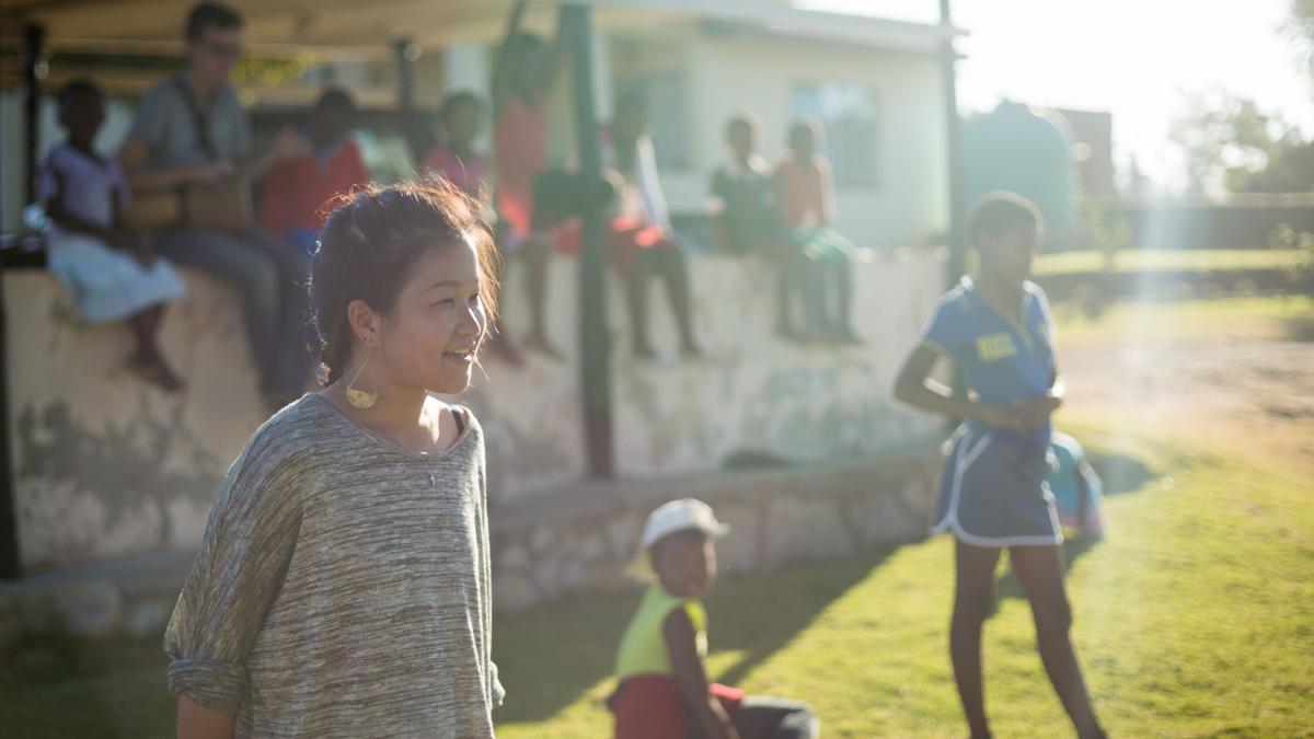 Led to join REACH in South Africa, Jolyn found a new perspective on life.