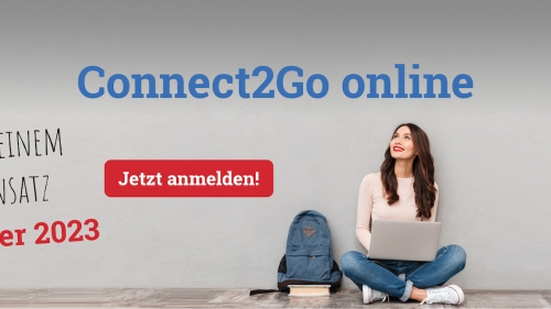 Einladung zum Connect2Go Infotag online am 16.09.23