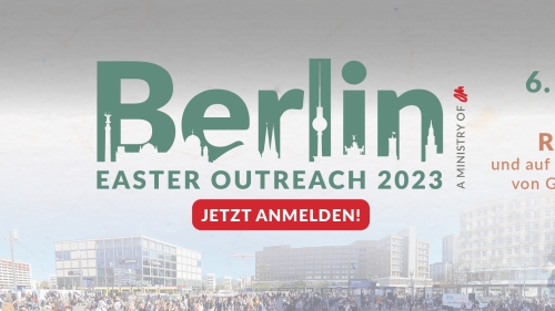 Einladung am Ostereinsatz 2023 in Berlin teilzunehmen