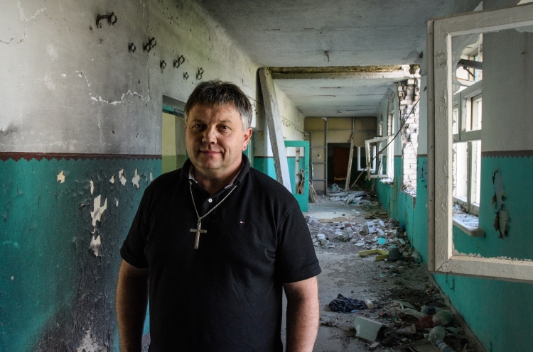 Heldenpastor in der Ukraine, mit dem OM zusammenarbeitet