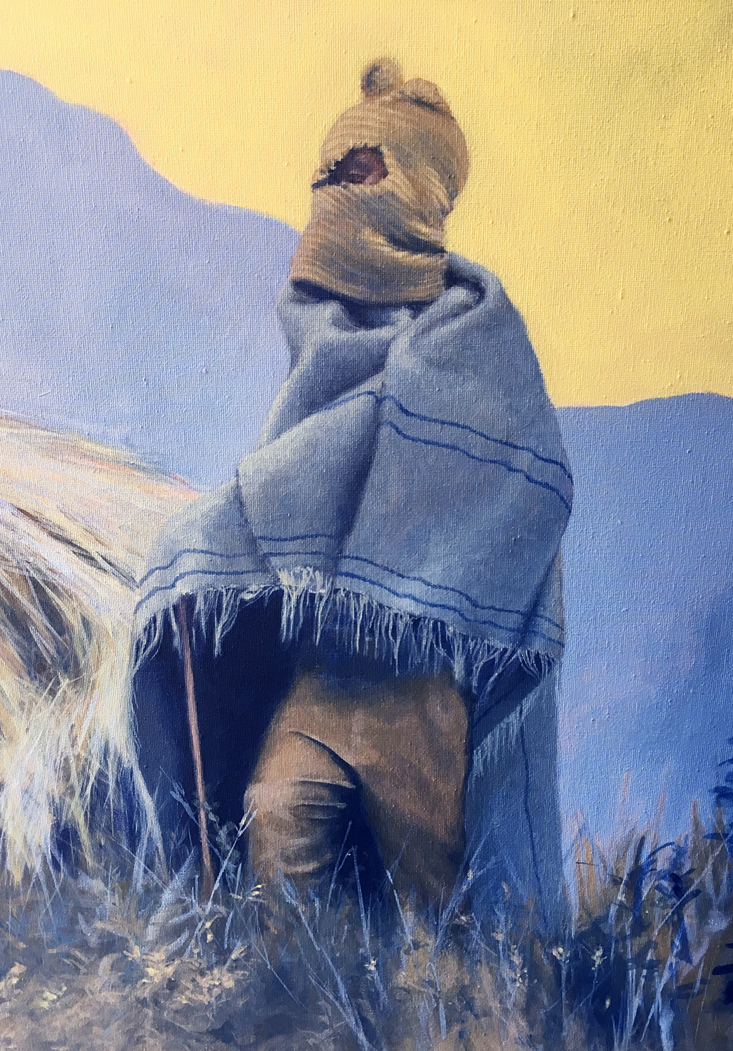 Basotho Shepherd by Lenka Knoetze